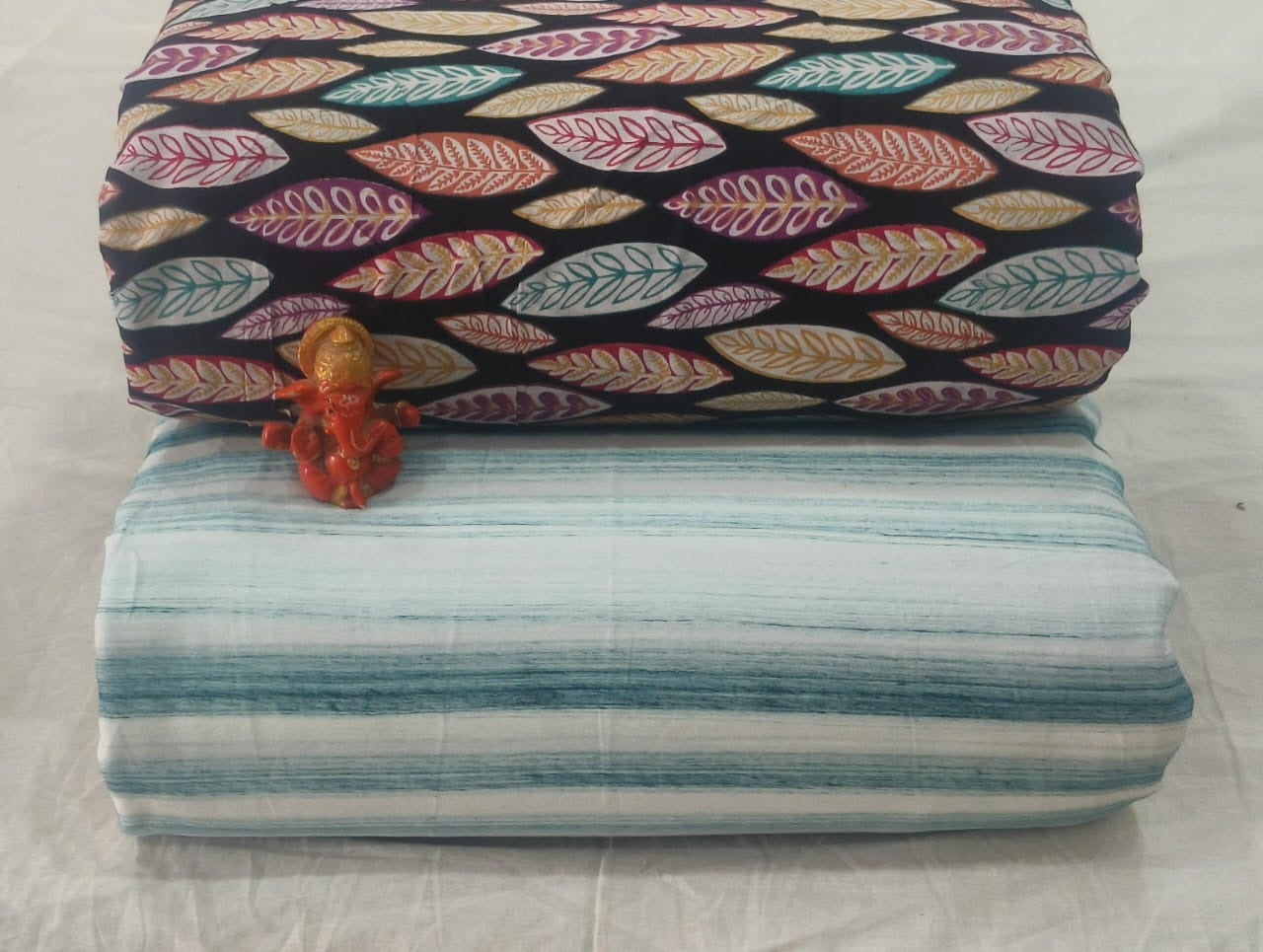 Pure cotton top and bottom set (2.5 mtr top, 2.5 mtr bottom)