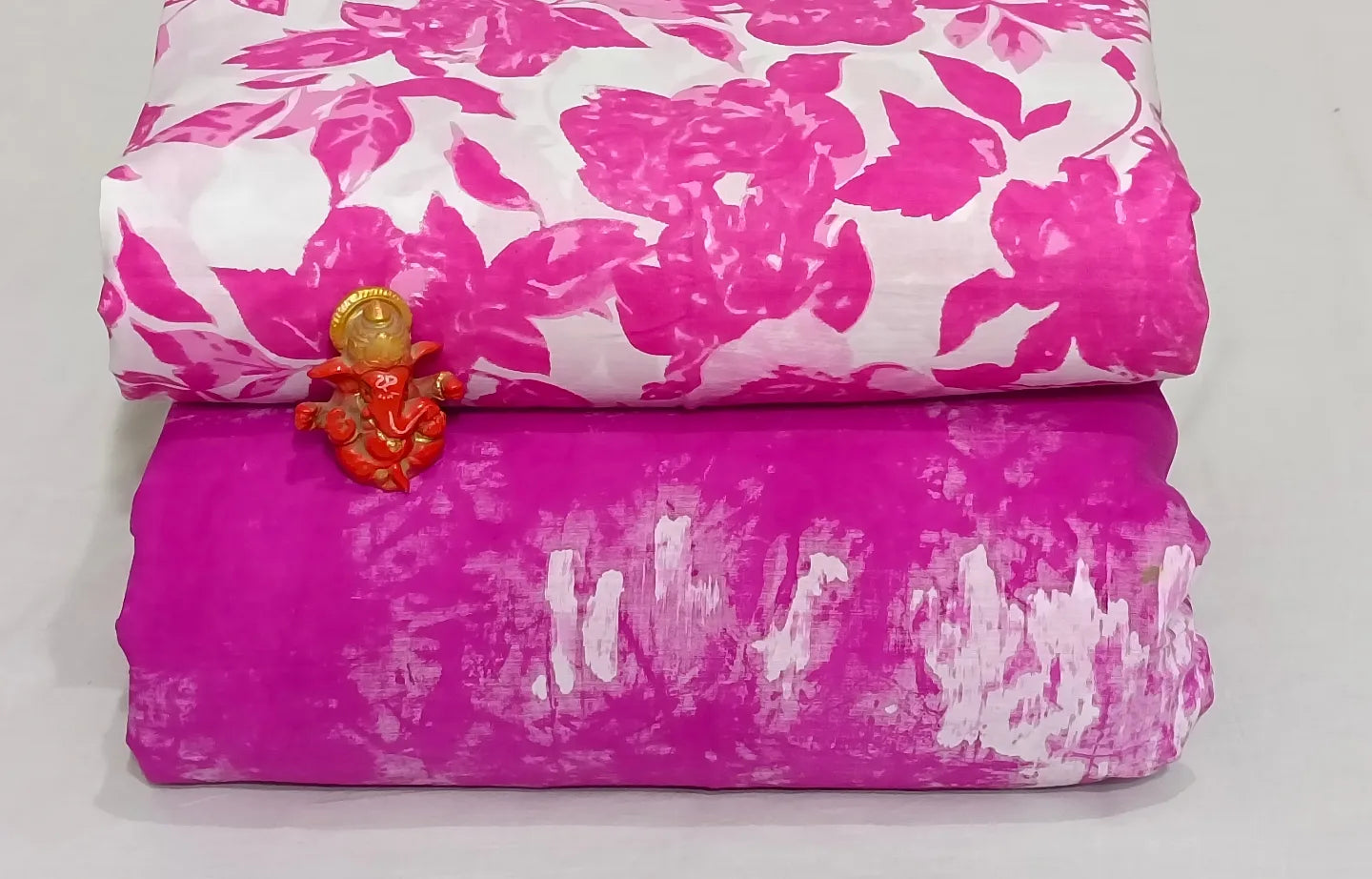 Pure cotton top and bottom set (2.5 mtr top, 2.5 mtr bottom)
