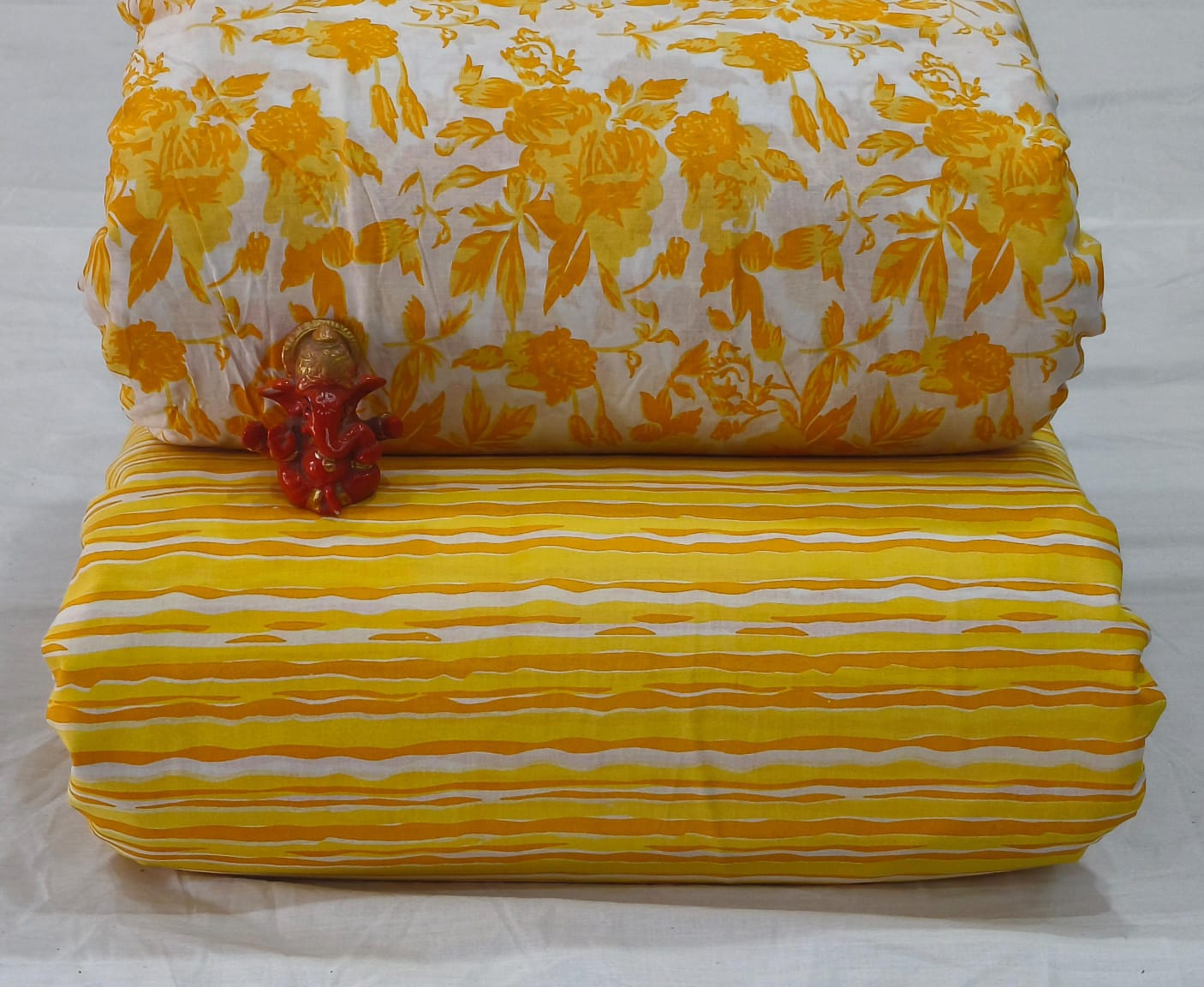 Pure cotton top and bottom set (2.5 mtr top, 2.5 mtr bottom)