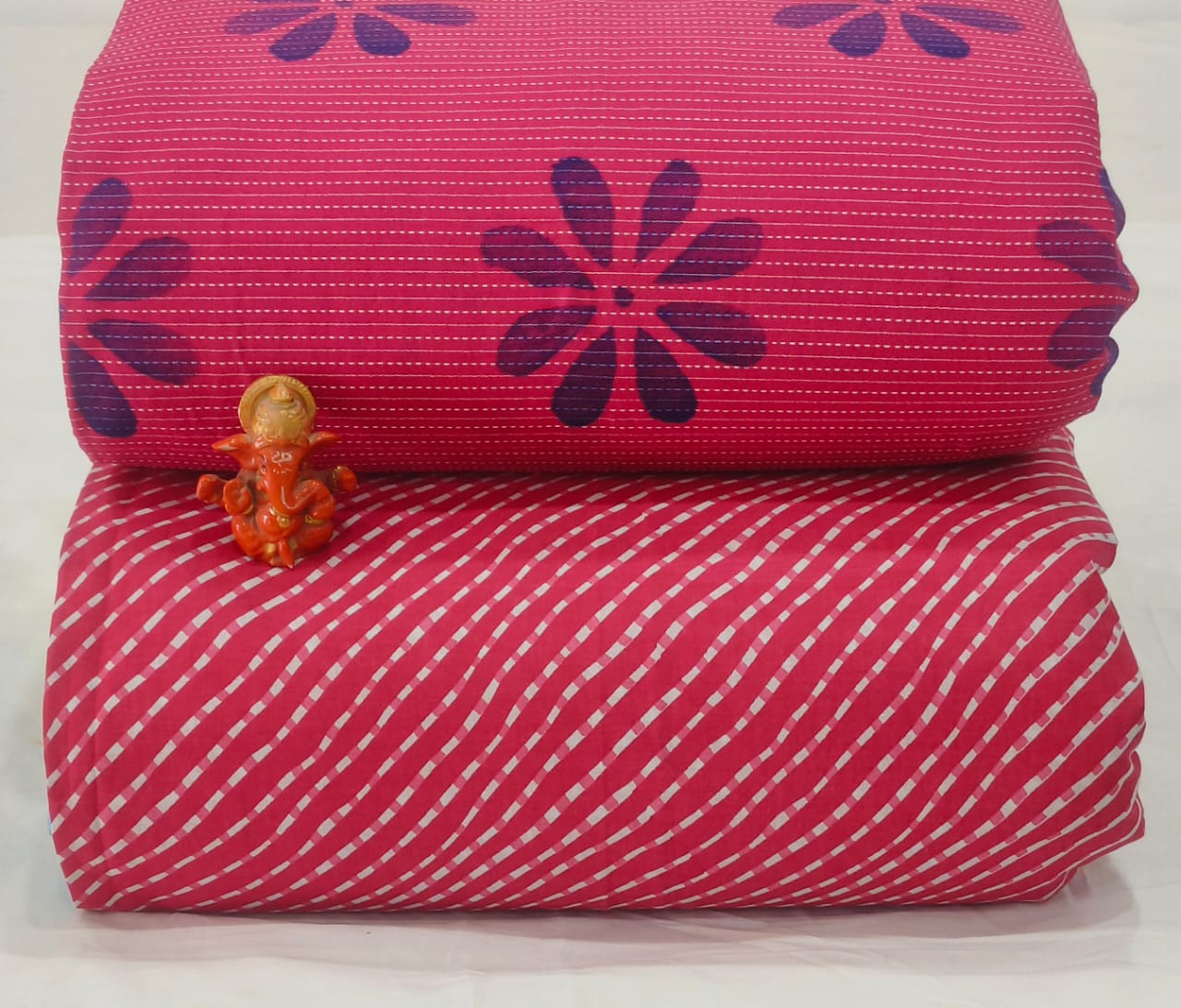 Pure cotton top and bottom set (2.5 mtr top, 2.5 mtr bottom)