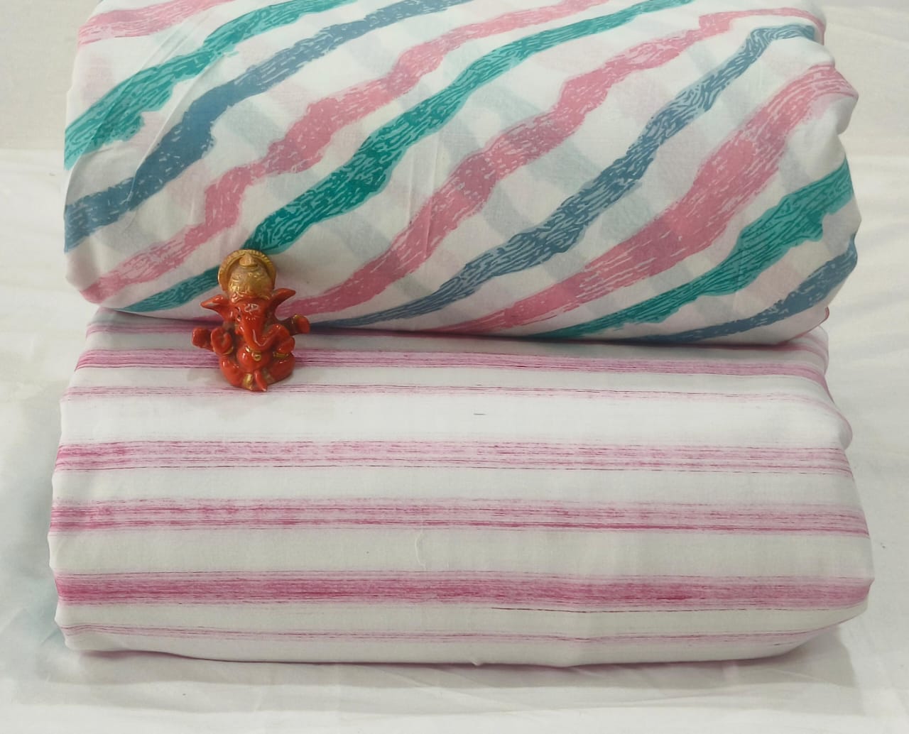 Pure cotton top and bottom set (2.5 mtr top, 2.5 mtr bottom)