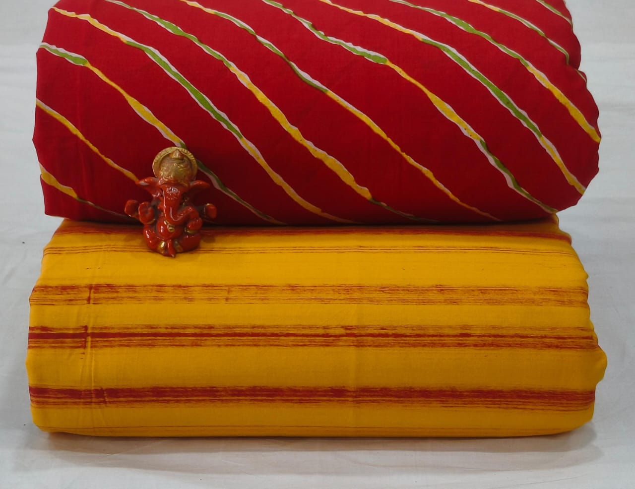 Pure cotton top and bottom set (2.5 mtr top, 2.5 mtr bottom)