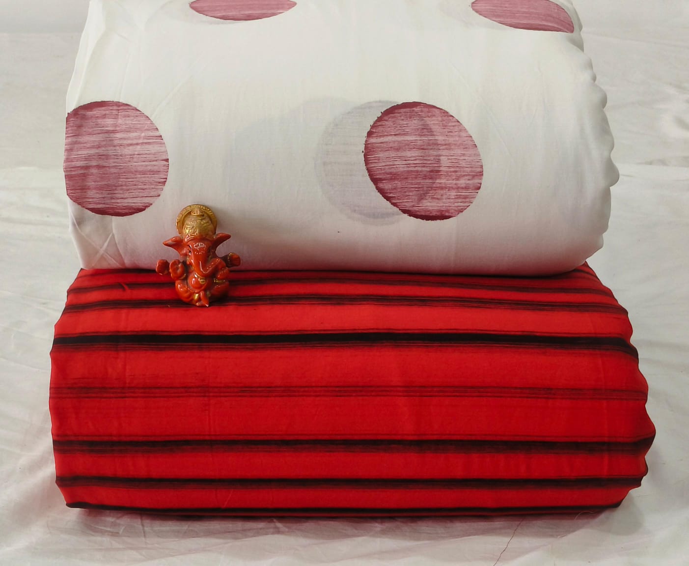 Pure cotton top and bottom set (2.5 mtr top, 2.5 mtr bottom)