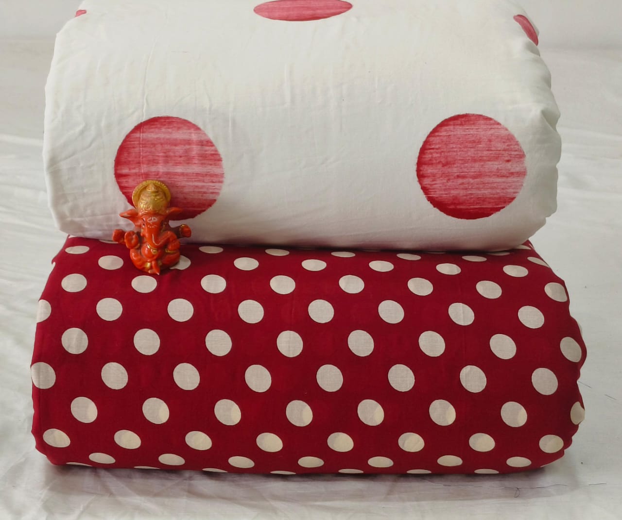 Pure cotton top and bottom set (2.5 mtr top, 2.5 mtr bottom)