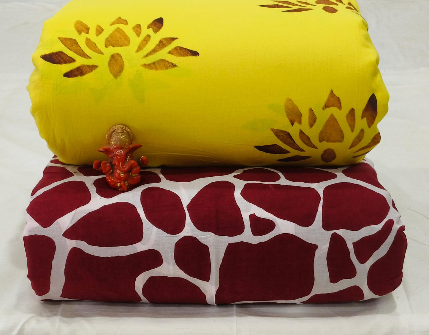 Pure cotton top and bottom set (2.5 mtr top, 2.5 mtr bottom)