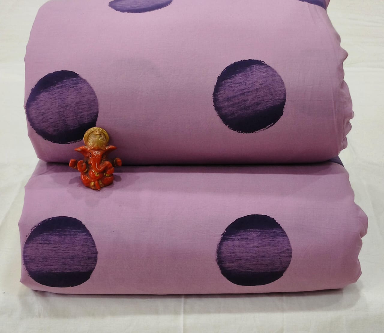 Pure cotton top and bottom set (2.5 mtr top, 2.5 mtr bottom)