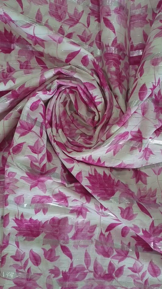 Pure cotton printed Fabric (5 meters Cotton fabric )