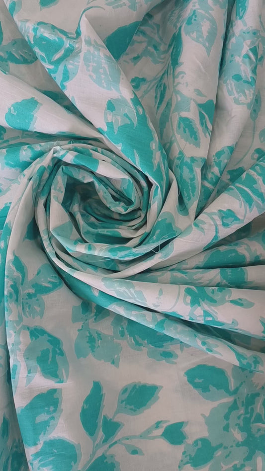 Pure cotton printed Fabric (5 meters Cotton fabric )