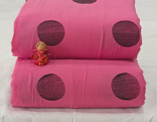 Pure cotton top and bottom set (2.5 mtr top, 2.5 mtr bottom)