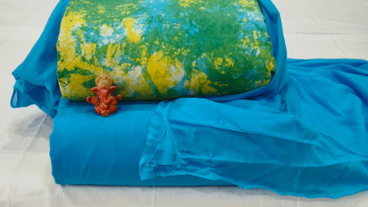 Pure cotton top and bottom set with Cotton Dupatta (2.50 mtr top, 2.50 mtr bottom , 2.50 mtr Dupatta)